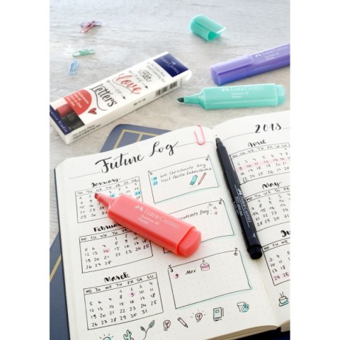 Zakreślacz Pastel wkład turkusowy Faber Castell (FC154658)
