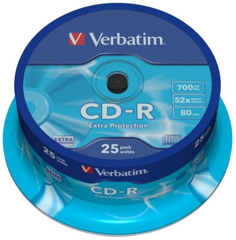 Płyta cd CD-R cake 25 700MB x52 Verbatim