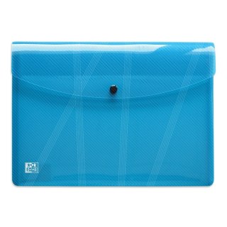 Teczka plastikowa na guzik Hawai A3 mix 300 mic. Elba (400031409)