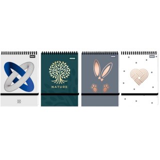 Kołozeszyt (kołonotatnik) Calm A6 96k. krata (nd) (5245)