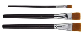 Pędzel drewniany uchwyt Flamingo (SR-B8)