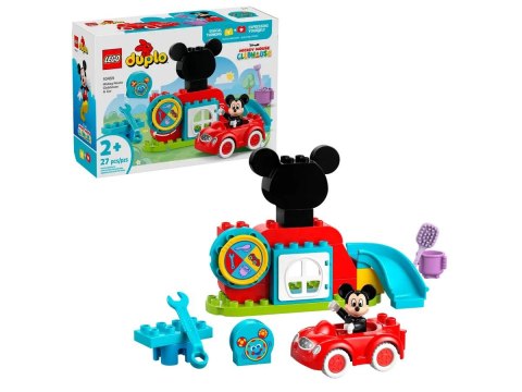 Klocki konstrukcyjne Duplo Klub przyjaciół Myszki Miki i samochód Lego (10454)