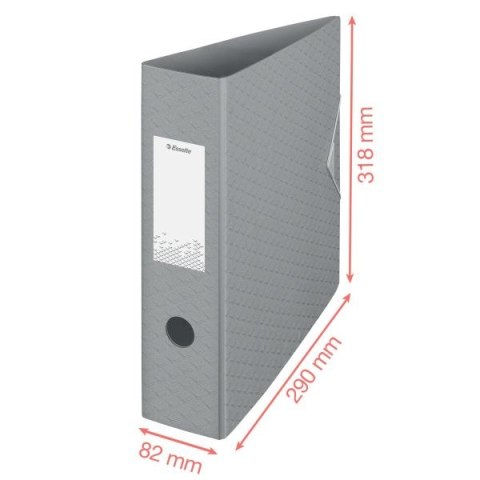 Segregator dźwigniowy polyfoam Colour Breeze A4 82mm koralowy Esselte (628427)