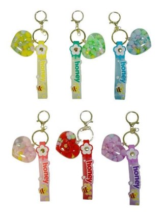 Brelok serce kolorowe Swede (U1022)