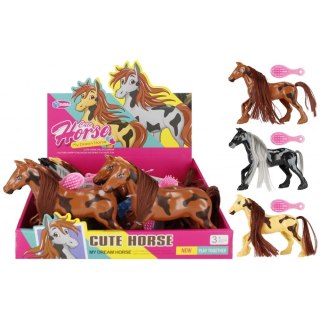 Figurka konik 18cm + akcesoria Mega Creative (510700)