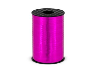 Wstążka plastikowa 5x225 [mm x m] różowy Partydeco (PRM5-006)