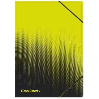 Teczka plastikowa na gumkę CoolPack GRADIENT A4 mix Patio (03708CP)