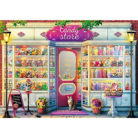 Puzzle Sklepik ze słodyczami 500 el. Trefl (37407)
