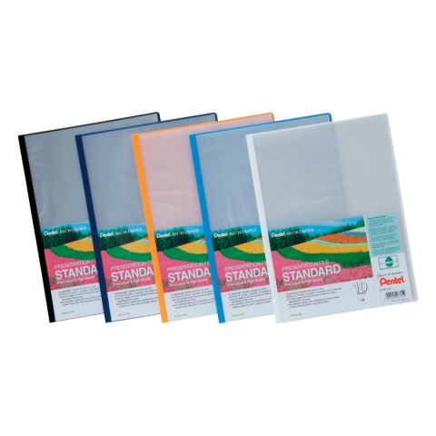 Skoroszyt A4 niebieski PVC PCW Pentel