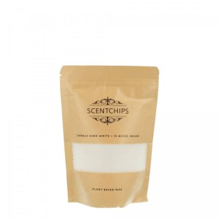 Świeca piaskowa 250g biała Pavoncella (8716516204246)