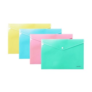 Teczka plastikowa na zatrzask A4 mix Happy Color (TKP-A4)