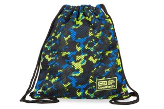 Worek na buty Coolpack CAMO MESH YELLOW Pati (B74068)