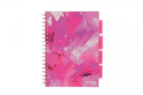 Kołozeszyt (kołonotatnik) PROJECT BOOK FUSION B5 100k. 80g krata Strigo (PADS004)