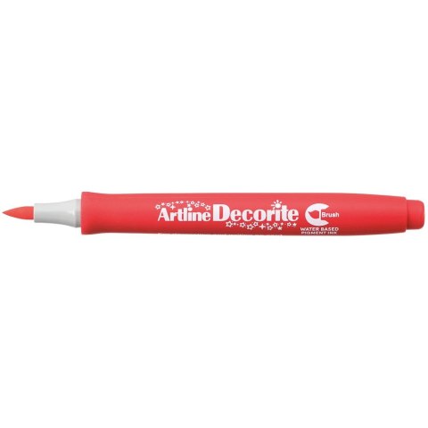 Marker specjalistyczny decorite wkład czerwony pędzelek końcówka Artline (AR-035 2 2)