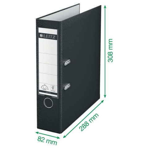Segregator dźwigniowy A4 80mm Zielony Leitz