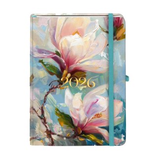 Kalendarz książkowy (terminarz) 2026 BOTANICAL TDW A6 Antra (FLORA)