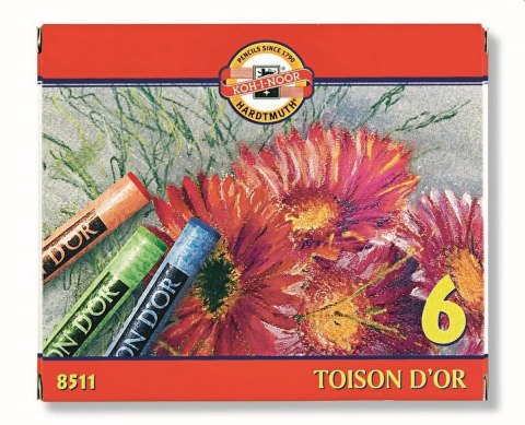 Pastele suche 8511 6 kol. Koh-I-Noor