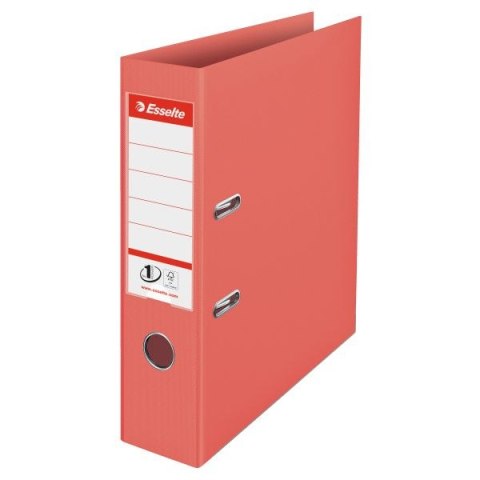 Segregator dźwigniowy No.1 Colour Breeze A4 75mm koralowy Esselte (628431)