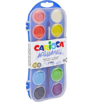 Farby akwarelowe 12 kolor. Carioca (170-2720)