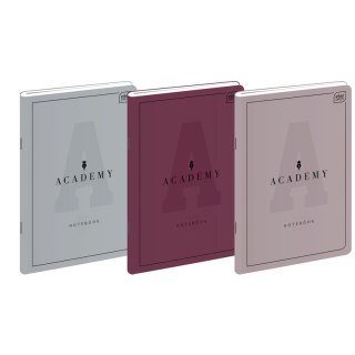 Zeszyt ACADEMY A4 60k. 90g krata Interdruk (5902277299222)