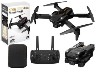 Dron Zdalnie Sterowany Z Kamerą 4K SY16 Czarny Pokrowiec Lean (20968)
