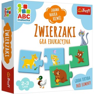 Gra edukacyjna ABC Malucha Zwierzaki Trefl (01940)
