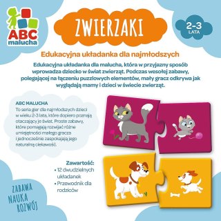 Gra edukacyjna ABC Malucha Zwierzaki Trefl (01940)