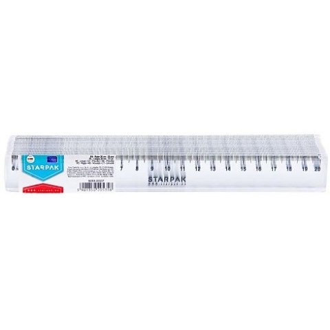 Linijka plastik School 20cm Starpak (283238)
