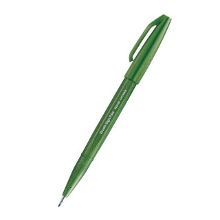 Flamaster PISAK BRUSH SIGN PEN d2 OLIWKOWY 4902506365026 Pentel (SES15C-d2x)