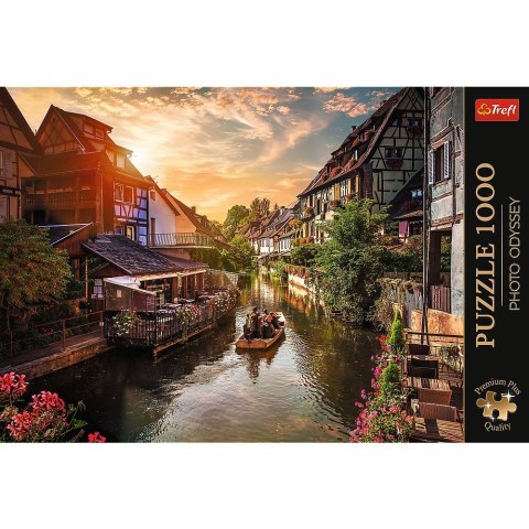 Puzzle Premium Plus Mała Wenecja w Colmar, Francja 1000 el. Trefl (10816)