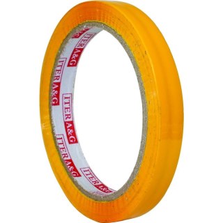 Taśma pakowa 12x66 [mm x m] żółta Iter A&G