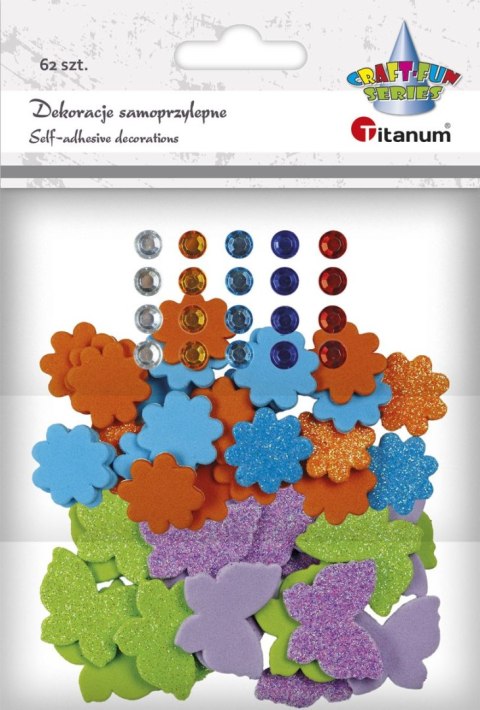 Zestaw dekoracyjny Craft-Fun Series samoprzylepny Titanum (21TX-092808)
