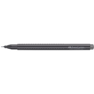 Cienkopis Faber-Castell Grip Finepen szary (FC151672)