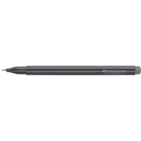 Cienkopis Faber-Castell Grip Finepen szary (FC151672)