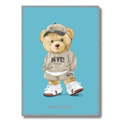 Zeszyt Teddies A5 60k. 80g krata Narcissus