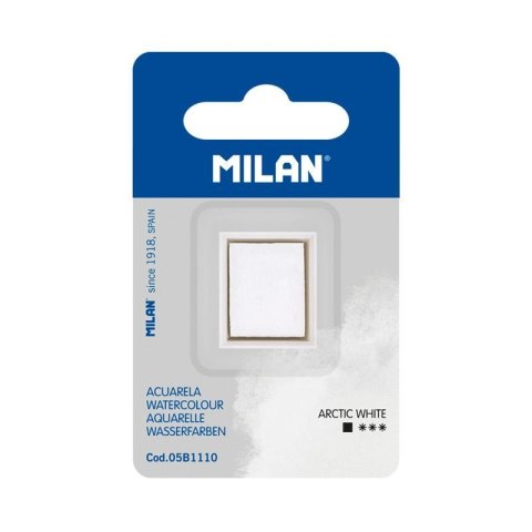 Farby akwarelowe śnieżnobiały 1 kolor. Milan (05B1110)