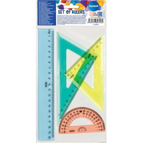 Komplet geometryczny 4 el. Centrum (0452-3409-99)