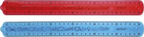 Linijka PVC PCW 30cm Fun&Joy (FJ971665)