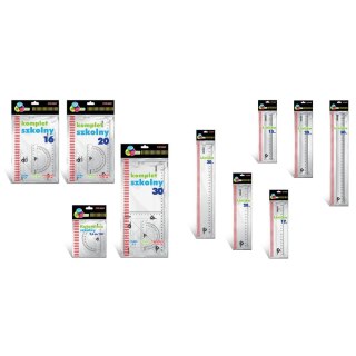 Linijka plastik 17cm Top 2000 (400073345)