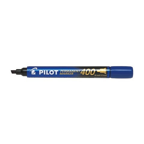 Marker permanentny wkład niebieski 1,0-4,0mm ścięta końcówka Pilot (SCA-400-L)