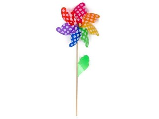 Wiatrak drewniany trzonek, 90cm Adar (497023)