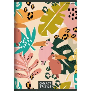 Zeszyt COLLAGE TROPICS A5 96k. 70g linia Top 2000 (400157940)