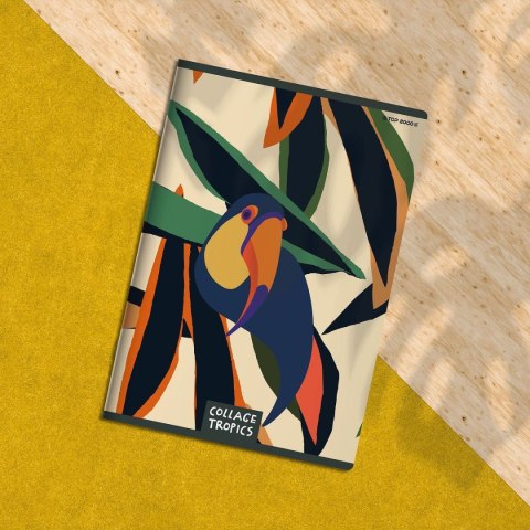 Zeszyt COLLAGE TROPICS A5 96k. 70g linia Top 2000 (400157940)