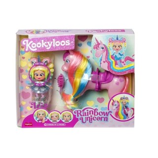 Figurka Kookyloos Rainbow Unicorn Orbico Sp. Z O.o. (PKLSP104IN130)