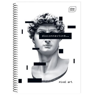 Kołozeszyt (kołonotatnik) A4 50k. 70g krata Interdruk (KOŁOZA450M)