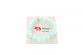 Bransoletka bransoletka jadeit górski mięta 10mm Mol