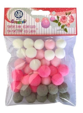 Pompony słodkie wisienki mix Creatinio (335121012)