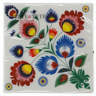 Serwetki mix bibuła [mm:] 330x330 Paw (TL323000)