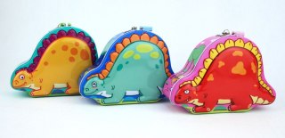 Skarbonka dinozaur metal Dromader (130-01228)