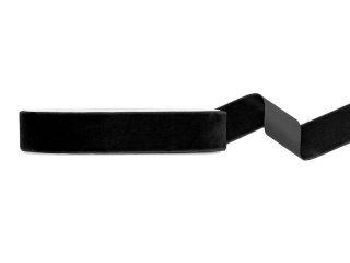Wstążka Craft-Fun Series welurowa 25x10 [mm x m] czarna Titanum (TW25-010)